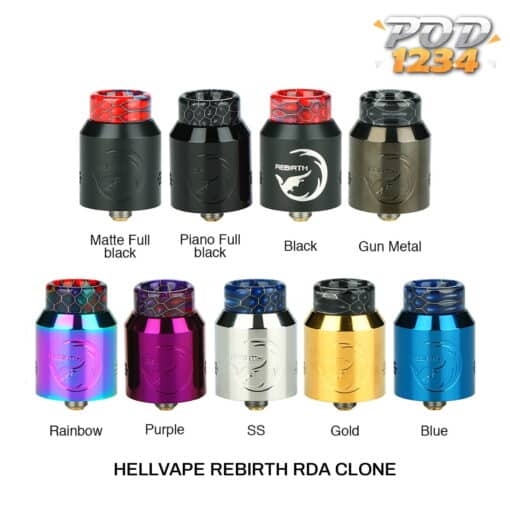 Hellvape Rebirth Rda Clone ราคาส่ง