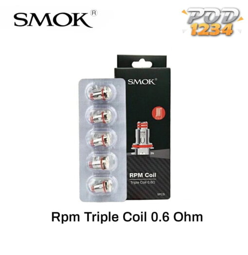 Smok Rpm Triple Coil 0.6 ราคาส่ง