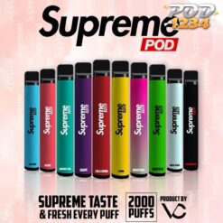 Supreme Pod 2000 Puff ราคาส่ง