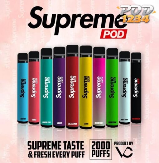 Supreme Pod 2000 Puff ราคาส่ง