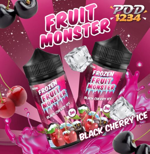 USA Frozen Fruit Monster Black cherry Ice ราคาส่ง