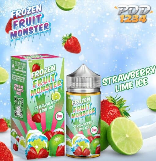 USA Frozen Fruit Monster Strawberry Lime Ice ราคาส่ง