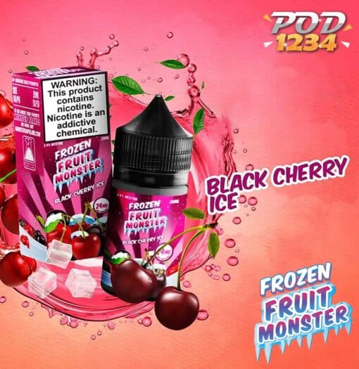 USA Salt Frozen Fruit Monster Blackcherry Ice ราคาส่ง