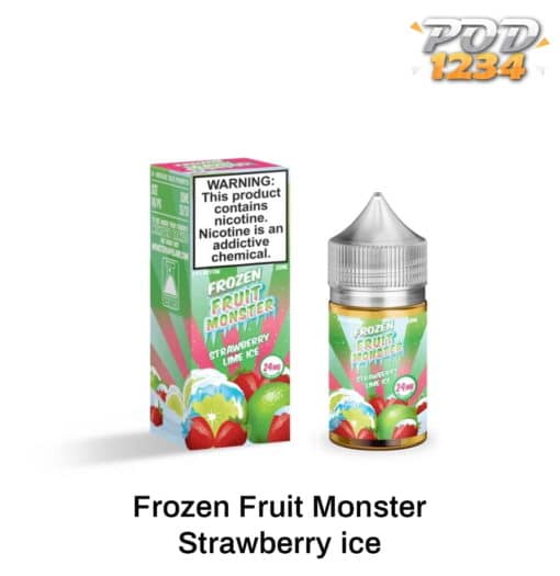 USA Salt Frozen Fruit Monster Strawberry Lime Ice ราคาส่ง