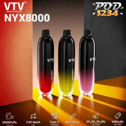 VTV NYX 8000 Puff ราคาส่ง