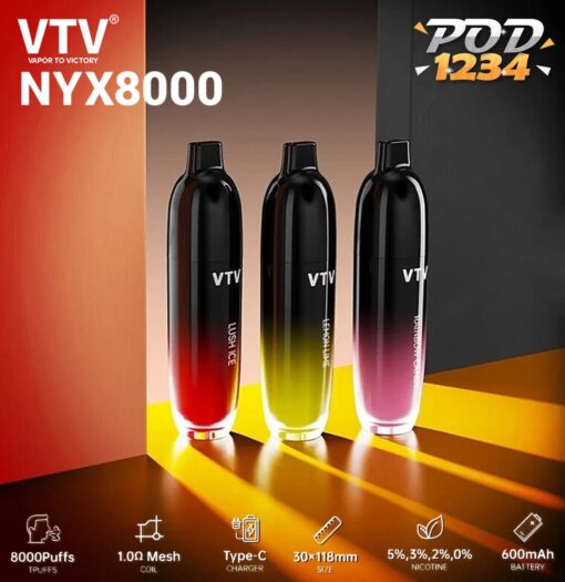 VTV NYX 8000 Puff ราคาส่ง