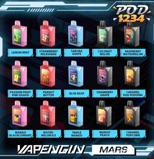 Vapengin Mars 4000 Puff ราคาส่ง