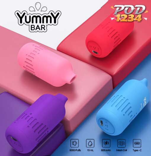 Yummy Bar Sc6000 Puff ราคาส่ง