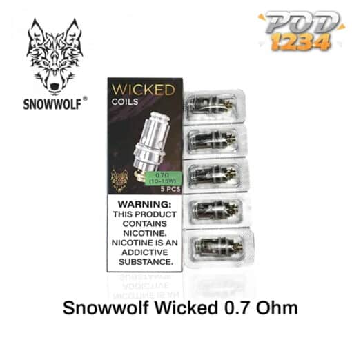 คอยล์ Snowwolf Wicked 0.7 โอห์ม ราคาส่ง