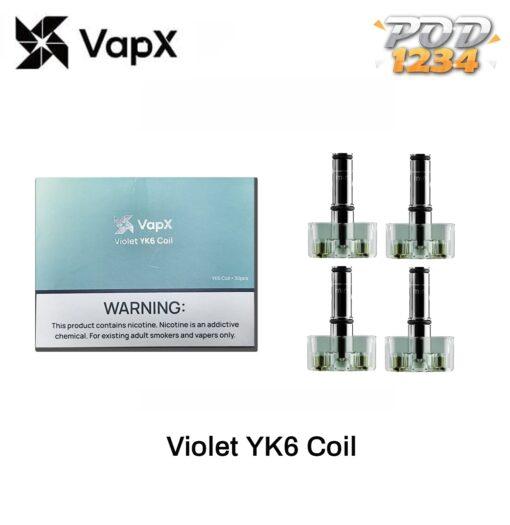 คอยล์ Vapx Violet YK6 ราคาส่ง