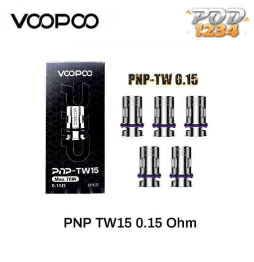 คอยล์ Voopoo PNP-TW15 0.15 โอห์ม ราคาส่ง