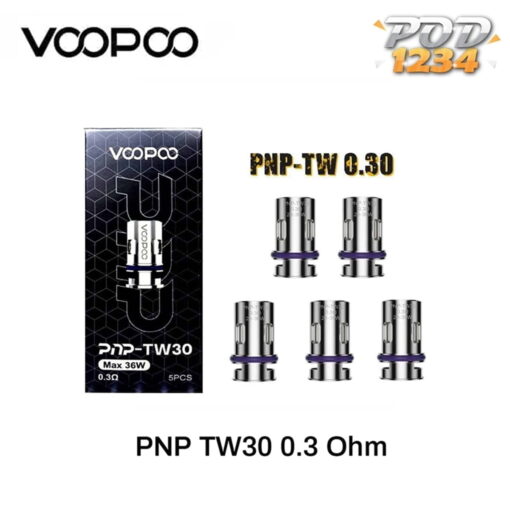 คอยล์ Voopoo PNP-TW30 0.3 โอห์ม ราคาส่ง