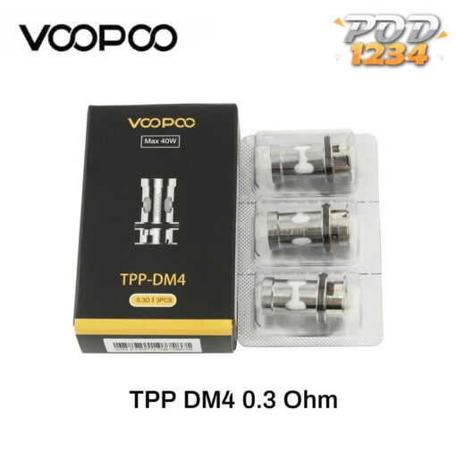 คอยล์ Voopoo TPP-DM4 0.3 โอห์ม ราคาส่ง