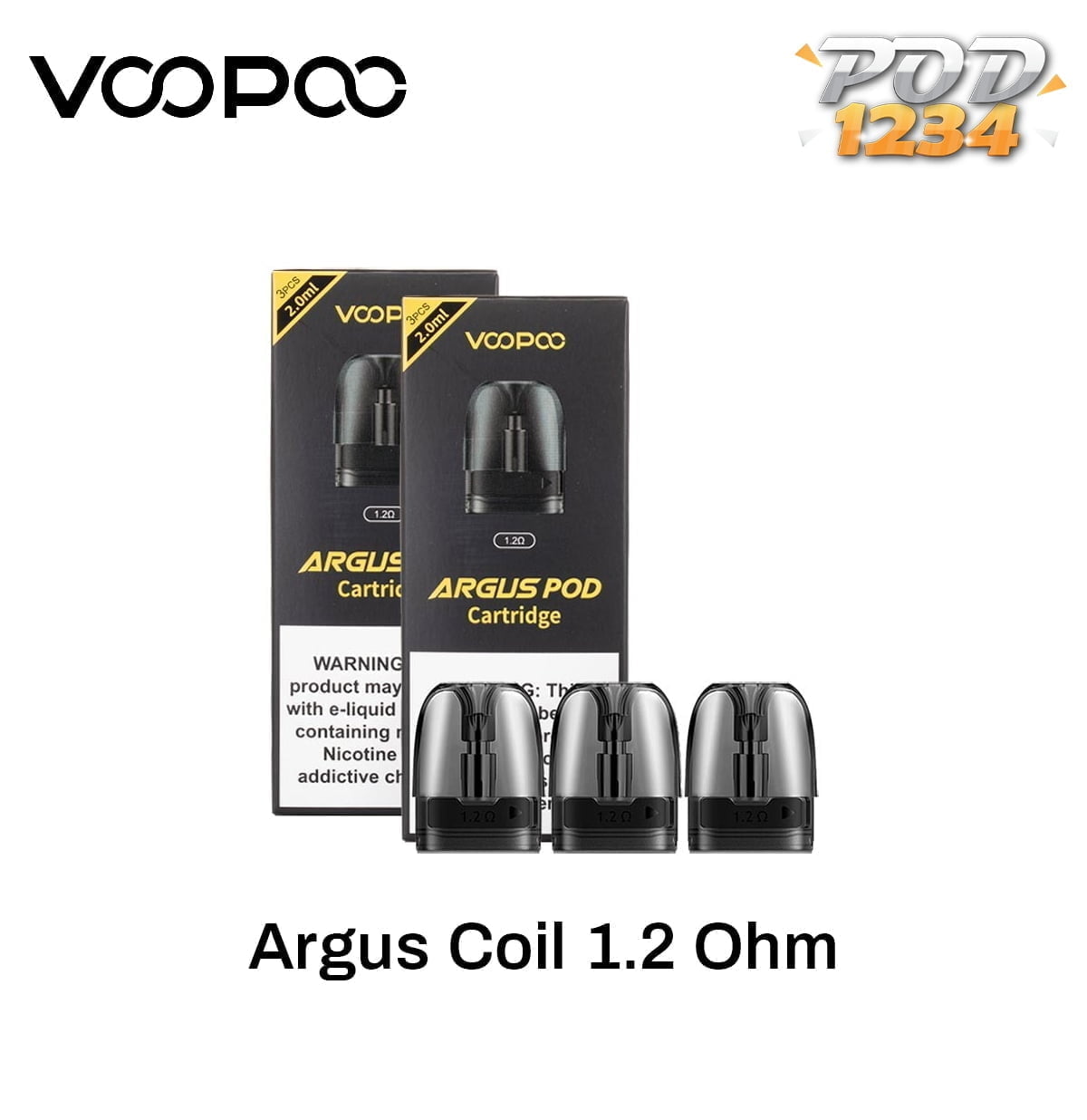 Voopoo Argus Coil 1.2 ราคาส่ง - POD1234.COM