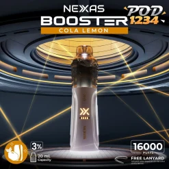 Nexas Booster 16000 Puffs ราคาส่ง COLA LEMON