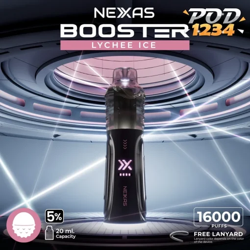 Nexas Booster 16000 Puffs ราคาส่ง LYCHEE ICE 5%