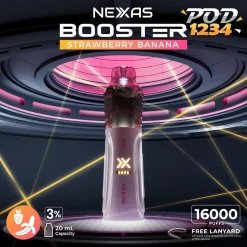 Nexas Booster 16000 Puffs ราคาส่ง STRAWBERRY BANANA