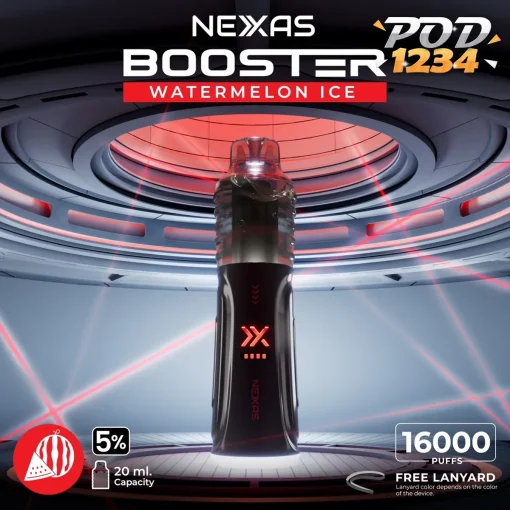 Nexas Booster 16000 Puffs ราคาส่ง WATERMELON ICE 5%