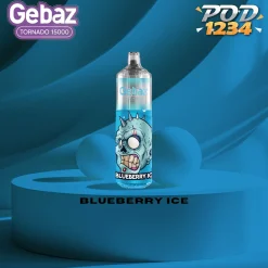 Gebaz Tornado 15000คำ ราคาส่ง Blueberry Ice