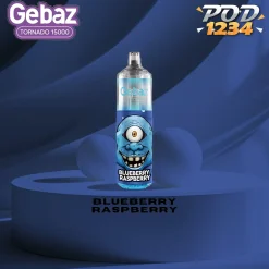 Gebaz Tornado 15000คำ ราคาส่ง Blueberry Raspberry