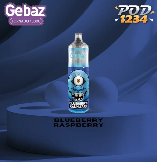 Gebaz Tornado 15000คำ ราคาส่ง Blueberry Raspberry