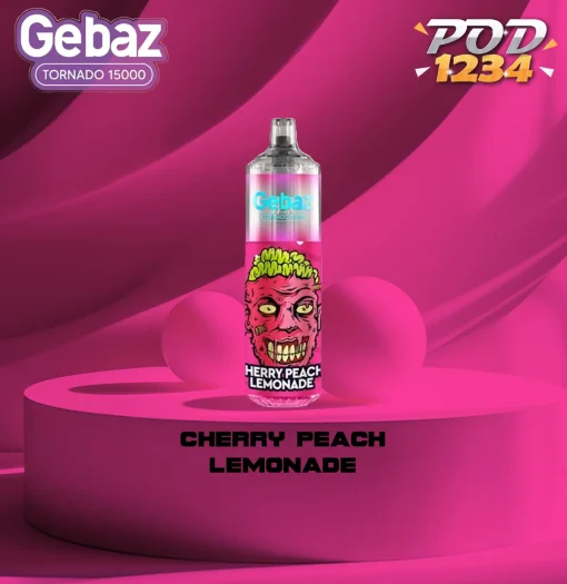 Gebaz Tornado 15000คำ ราคาส่ง Cherry Peach Lemonade