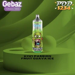 Gebaz Tornado 15000คำ ราคาส่ง Kiwi Passion Fruit Guava Ice