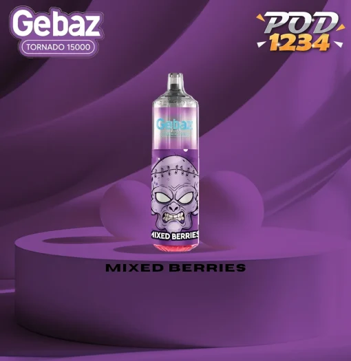 Gebaz Tornado 15000คำ ราคาส่ง Mixed Berries