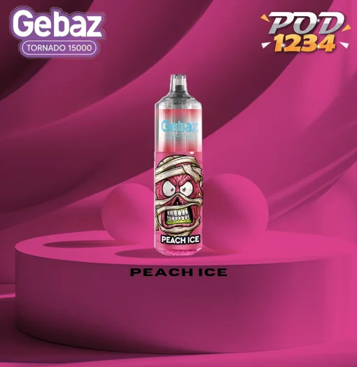 Gebaz Tornado 15000คำ ราคาส่ง Peach Ice