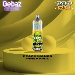 Gebaz Tornado 15000คำ ราคาส่ง Peach Mango Pineapple