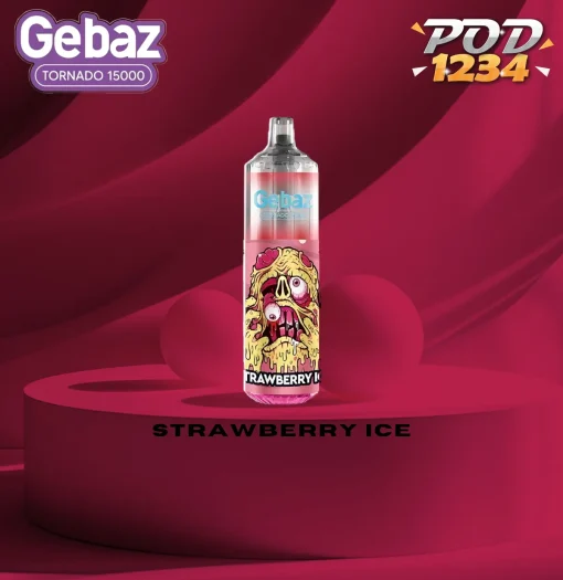 Gebaz Tornado 15000คำ ราคาส่ง Strawberry ICE