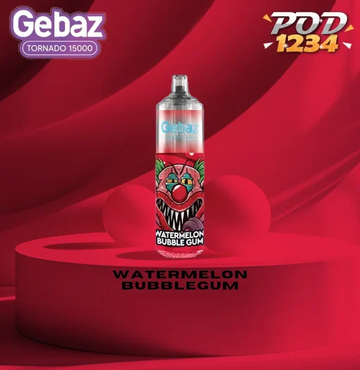 Gebaz Tornado 15000คำ ราคาส่ง Watermelon Bubblegum