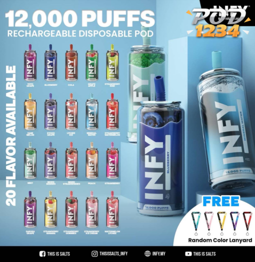 Infy 12000 Puffs ราคาส่ง