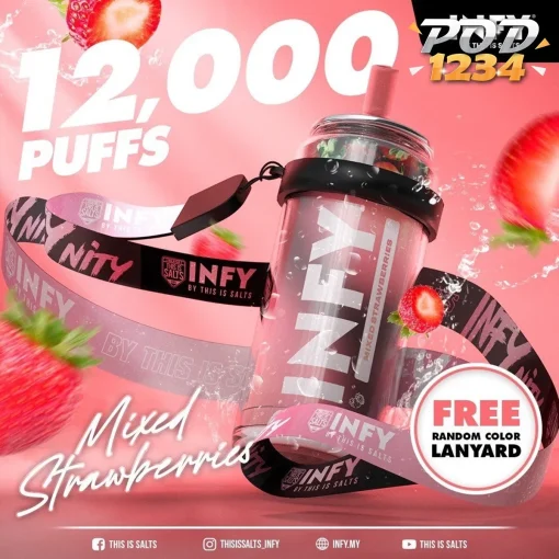 Infy 12k 12000 ราคาส่ง Mixed Strawberries