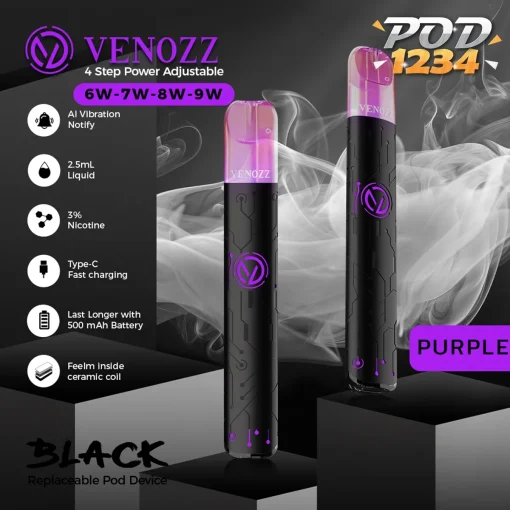 Venozz pod Purple ราคาส่ง