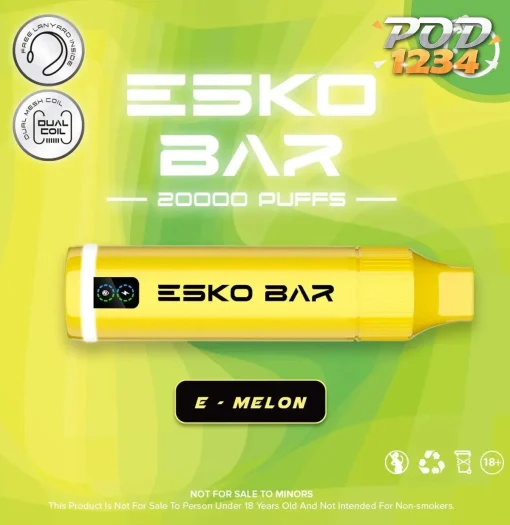 Esko Bar 20000คำ E - Melon ราคาส่ง