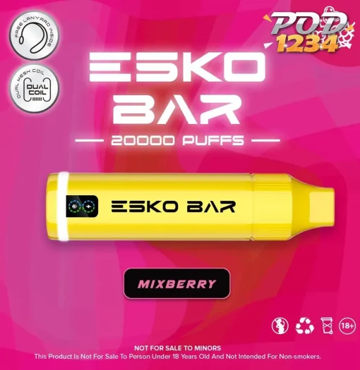 Esko Bar 20000คำ Mixberry ราคาส่ง