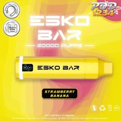 Esko Bar 20000คำ Strawberry Banana ราคาส่ง