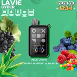 Lavie Cyber 20k 20000คำ Aloe Grape Blueberry Raspberry Bubblegum