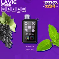 Lavie Cyber 20k 20000คำ Grape Ice Mint Ice