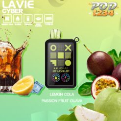 Lavie Cyber 20k 20000คำ Lemon Cola Passion Fruit Guava