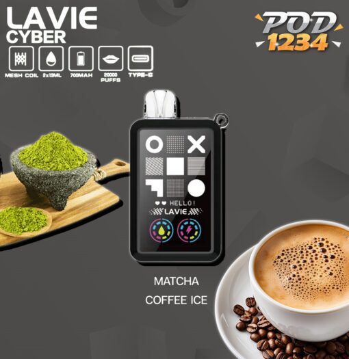 Lavie Cyber 20k 20000คำ Matcha Coffee Ice