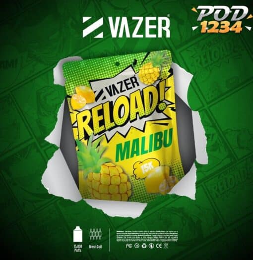 หัว Vazer reload 15K Malibu