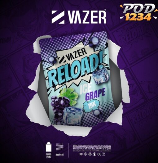 หัว Vazer reload Ice Grape