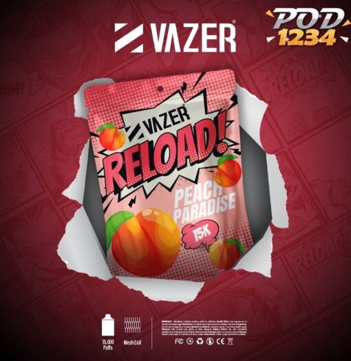 หัว Vazer reload 15K Peach Paradise