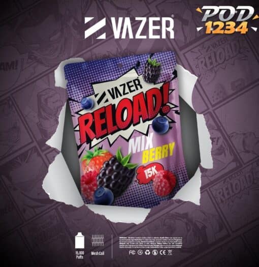 หัว Vazer reload 15K Mix Berry