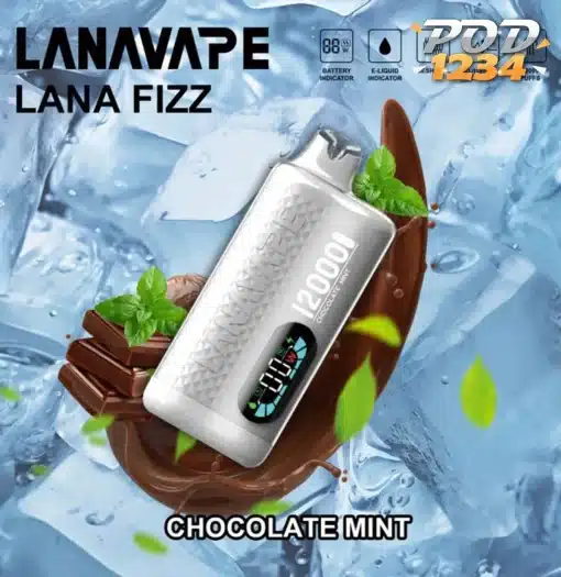 Lanavape Lana Fizz 12K Chocolate Mint