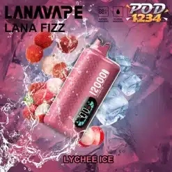 Lanavape Lana Fizz 12K ราคาส่ง Lychee Ice