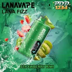 Lanavape Lana Fizz 12K Strawberry Kiwi