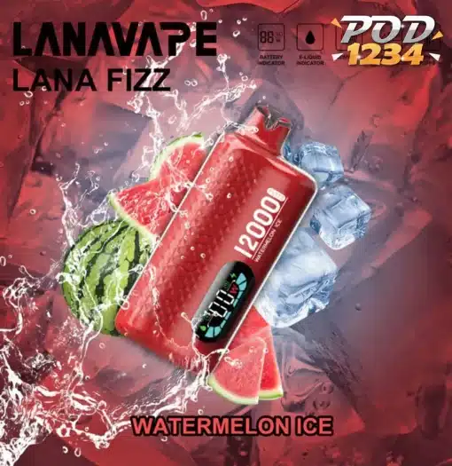 Lanavape Lana Fizz 12K Watermelon Ice